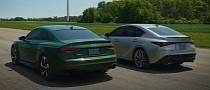 The 2022 Lexus IS 500 Goes Against the 2022 Audi RS 5, It's V8 vs V6 Time