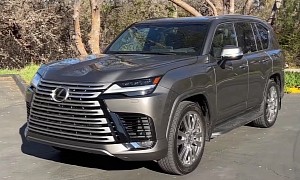 The 2022 Lexus LX 600 Gladly Takes Up the Gap Left by the Land Cruiser in North America