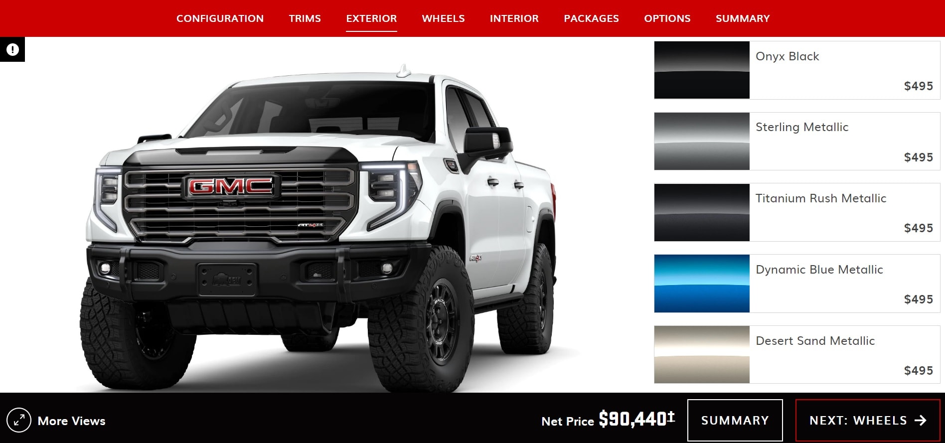 2023 Gmc Sierra 1500 At4x Aev Edition Is A 90490 Off Road Truck