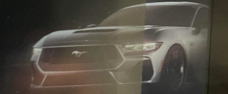 2024 Ford Mustang GT leaked photo