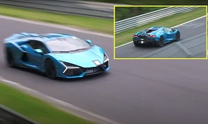 The 2024 Lamborghini Revuelto Visits the Nurburgring, Sounds Freaking Aggressive