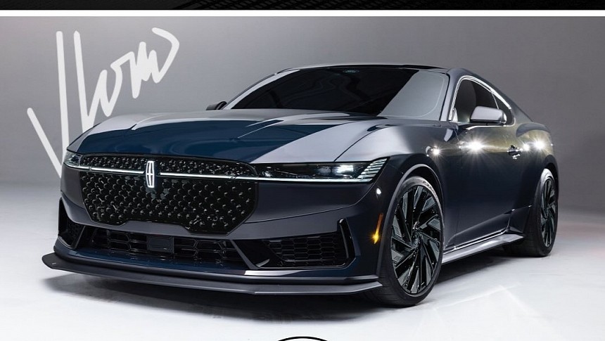 The 2024 Lincoln Black Stallion Comes From A Cgi Universe As Dark Horse S Sibling 213778 7 