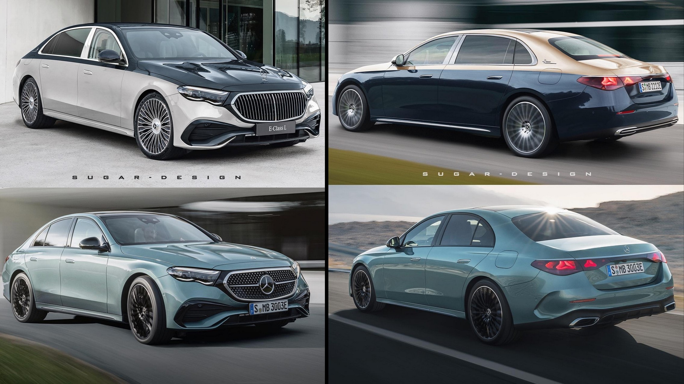 The 2024 Mercedes-Benz E-Class L With Extended Wheelbase Is Like a Maybach  Premonition - autoevolution