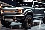 The 2025 Ford Bronco Has a Refreshed Design and Hybrid Option, Albeit Only Digitally