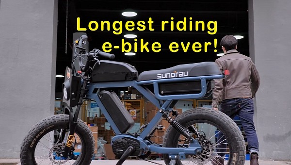 220-mile Eunorau Flash e-bike