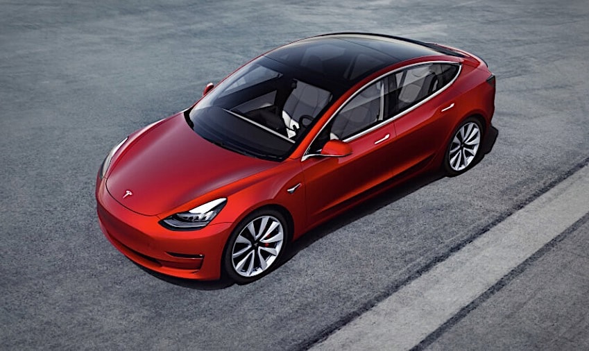 the tesla model 3 is finally here to sell only online