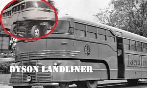 The ‘45 Dyson Landliner Bus, a Lost Concept With a Hydraulically Articulated Front Bogey