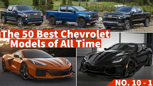 The 10 best Chevrolet models of all time