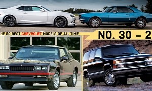 The 50 Best Chevrolet Models of All Time (No. 30 – 21)