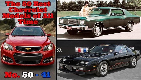 The 50 Best Chevrolet Models of All Time