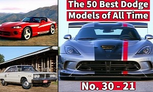 The 50 Best Dodge Models of All Time (No. 30 – 21)
