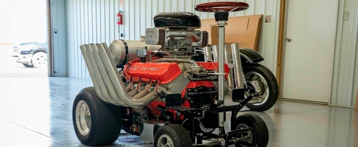 The 727-HP Hoss Fly Barstool with a big-block V8 is the craziest thing one could drive