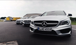 The A 45 AMG Gets Track Tested by Gear Patrol