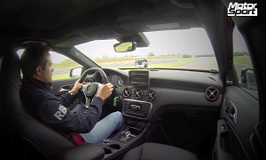 The A 45 AMG is Faster Than a Lotus Elise S on The Magny-Cours Club