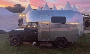 The Aerover Is How You Beautifully Combine Two Icons: The Land Rover and an Airstream