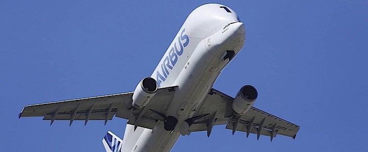 The Airbus Beluga landed in Florida after more than a decade since it had visited the U.S.