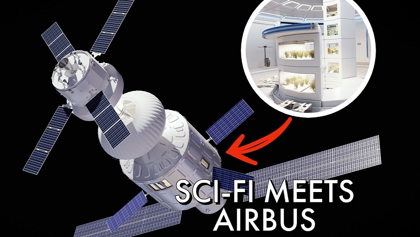 Airbus LOOP proposes a future-proof, highly versatile habitat to replace the ISS