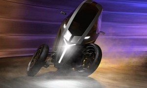 The AKO Leaning Trike, a “Spaceship on Wheels,” Is Now Taking Pre-Orders