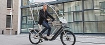 The AllWeatherBike Is a Convertible e-Bike That Shelters You From the Rain, Cold