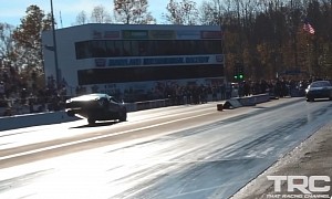 The Alpha and Omega of All Drag Racing Lambos Is This Insane Wheelie Huracan