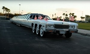 'The American Dream' Limo's Been Rebuilt, It Has a Helipad and Still Holds a World Record
