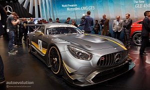 The AMG GT3 is Geneva’s Mad Knight in Shining Carbon Fiber