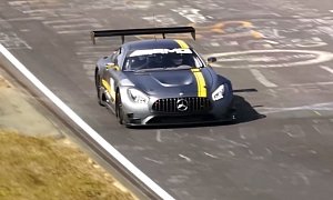 The AMG GT3 Is Nurburgring's Lion King, Roaring at Every Corner