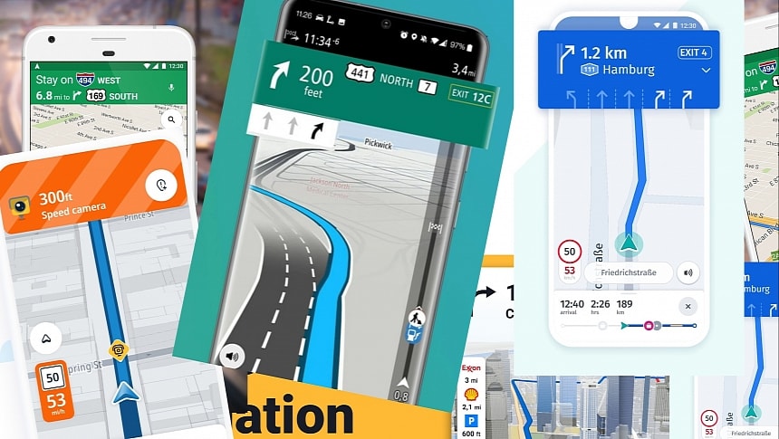 Android navigation apps