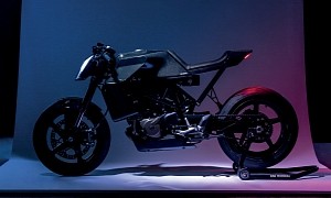 "The Apex 2.0" Is a Unique Husqvarna Vitpilen 701 Crafted for F1 Pilot Charles Leclerc