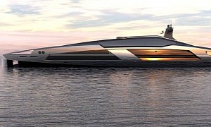 The Aqueous 120 Super-Yacht – Made Mostly of Glass Using Automotive Techniques