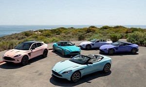 The Aston Martin Pastel Collection Is Delicious, Perfect for the Summer