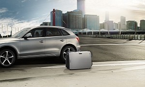 The Audi E-Suitcase Is The Newest Way to Handle Layovers