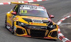 The Audi RS 3 LMS Snatches Its Third Tourism Car Racing "Model of the Year Award"