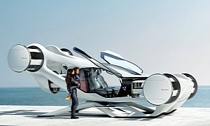 The Austrian CruiseUp Might Be the Coolest Private Air Car Concept
