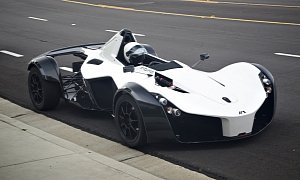 The BAC Mono Loosens Up a Little, Accepts Larger Persons in Its Cockpit