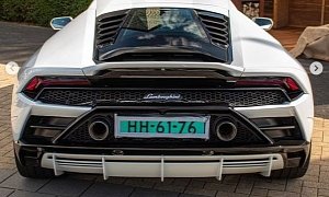 The Back Of This Bianco Icarus Lamborghini Huracan Evo Looks Polarising