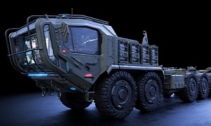 Badger Hemtt Concept Wants to Own Future Warfare With Electric, AI-Driven Skills