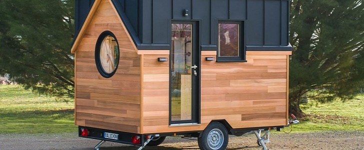 The Nano tiny home is the smallest from Baluchon, still very beautiful