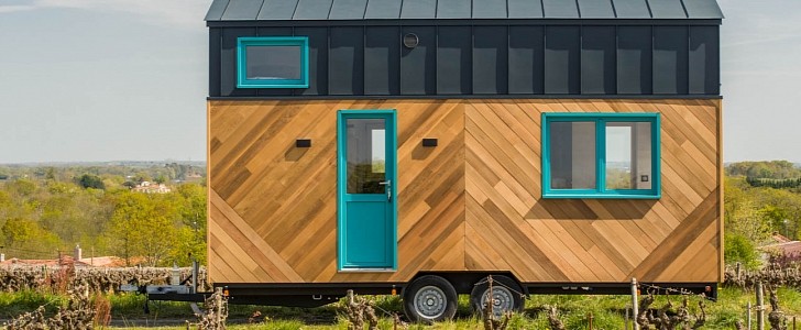 The Sïana tiny home comes with unique features that add to its potential as permanent residence