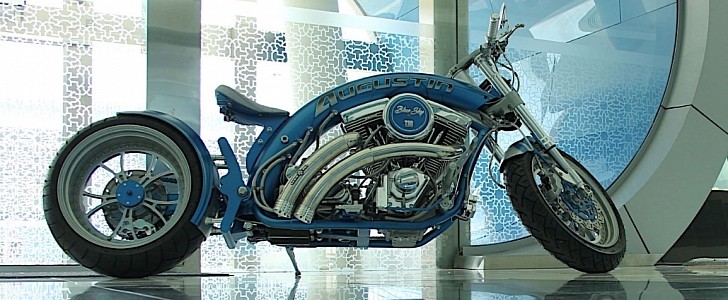 Augustin Motorcycles Blue Sky