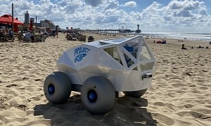 The BeachBot Will Clean the Beach of Cigarette Butts Until We All Learn To
