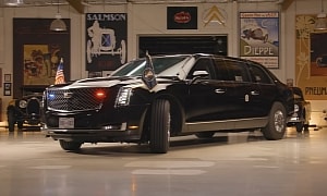 The Beast Arrives in Jay Leno's Garage, He Is Not Even Allowed To Peek Inside