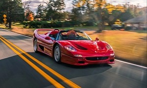 The Beastly F50 Was Ferrari's First Road-Going Machine To Feature a Full Carbon Fiber Tub