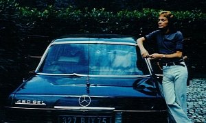 The Beatles of France, Claude Francois, Was Almost Killed in this 1976 Mercedes-Benz 450