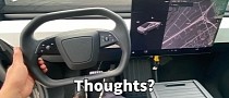 Leak: Check Out This POV Look at the Tesla Cybertruck's Futuristic Cockpit