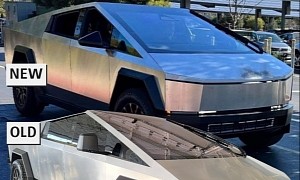 Best Sighting of the Production Beta Tesla Cybertruck Shows the Gigawiper Lives On