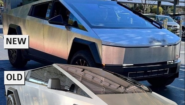 This is the best sighting of the production beta Tesla Cybertruck yet
