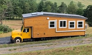 The Big Easy Is a Self-Sufficient Tiny House Built on the Bed of a Commercial Truck