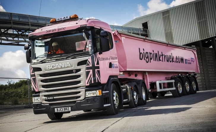 The Big Pink Trucks of Britain: a Story of  Creative Marketing