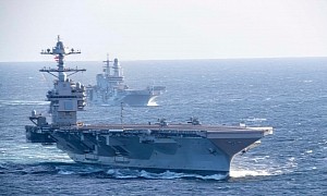 The Biggest and Most Expensive Warship Ever Built Set Off on Its First Official Voyage